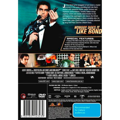 Licence To Kill (007) DVD