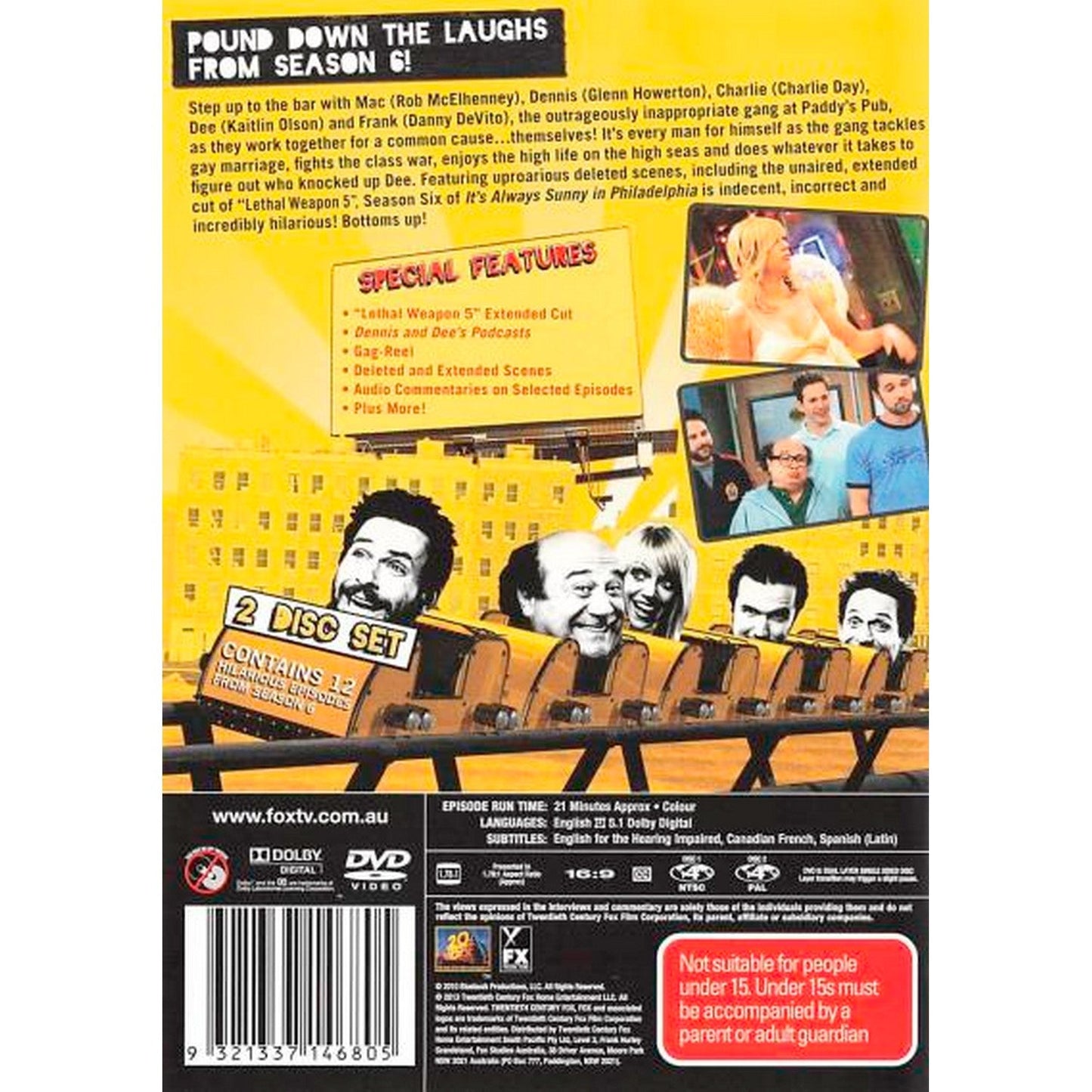 It's Always Sunny in Philadelphia: Season 6 DVD