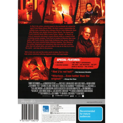 Red 2 DVD