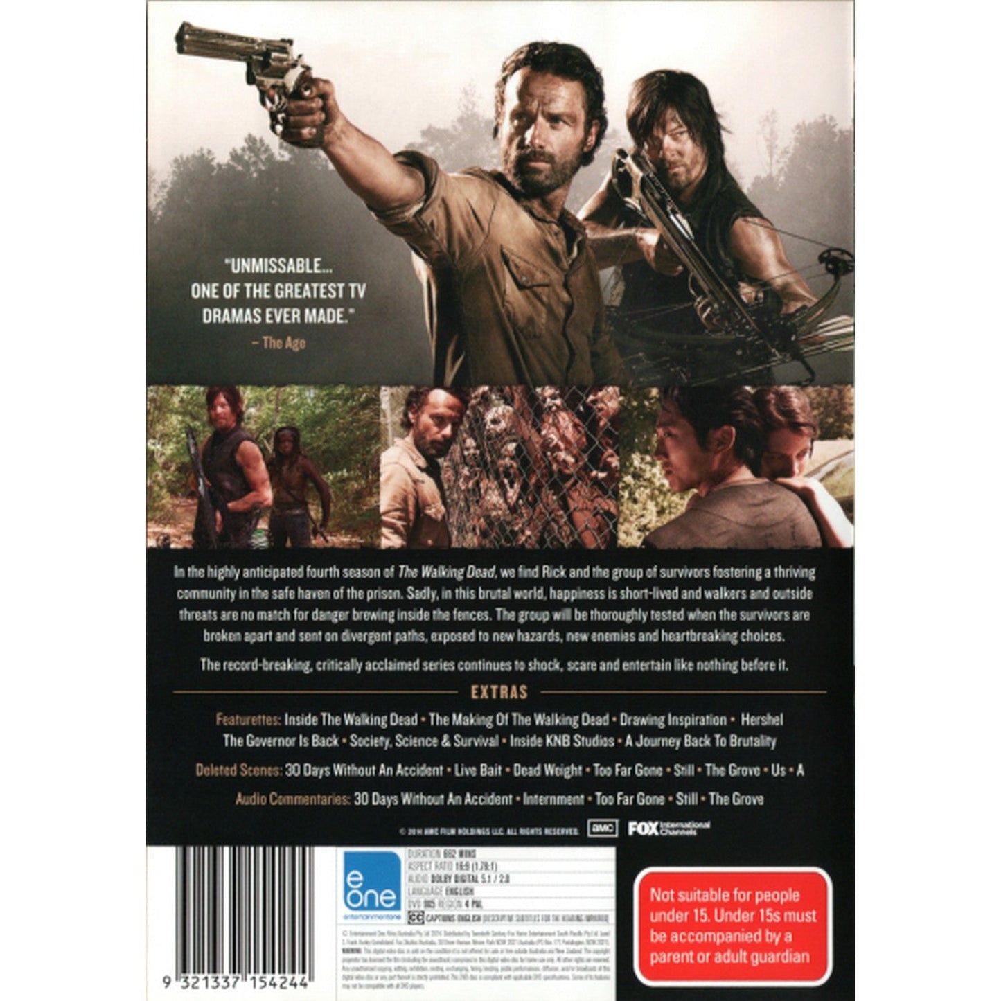 The Walking Dead: Season 4 DVD