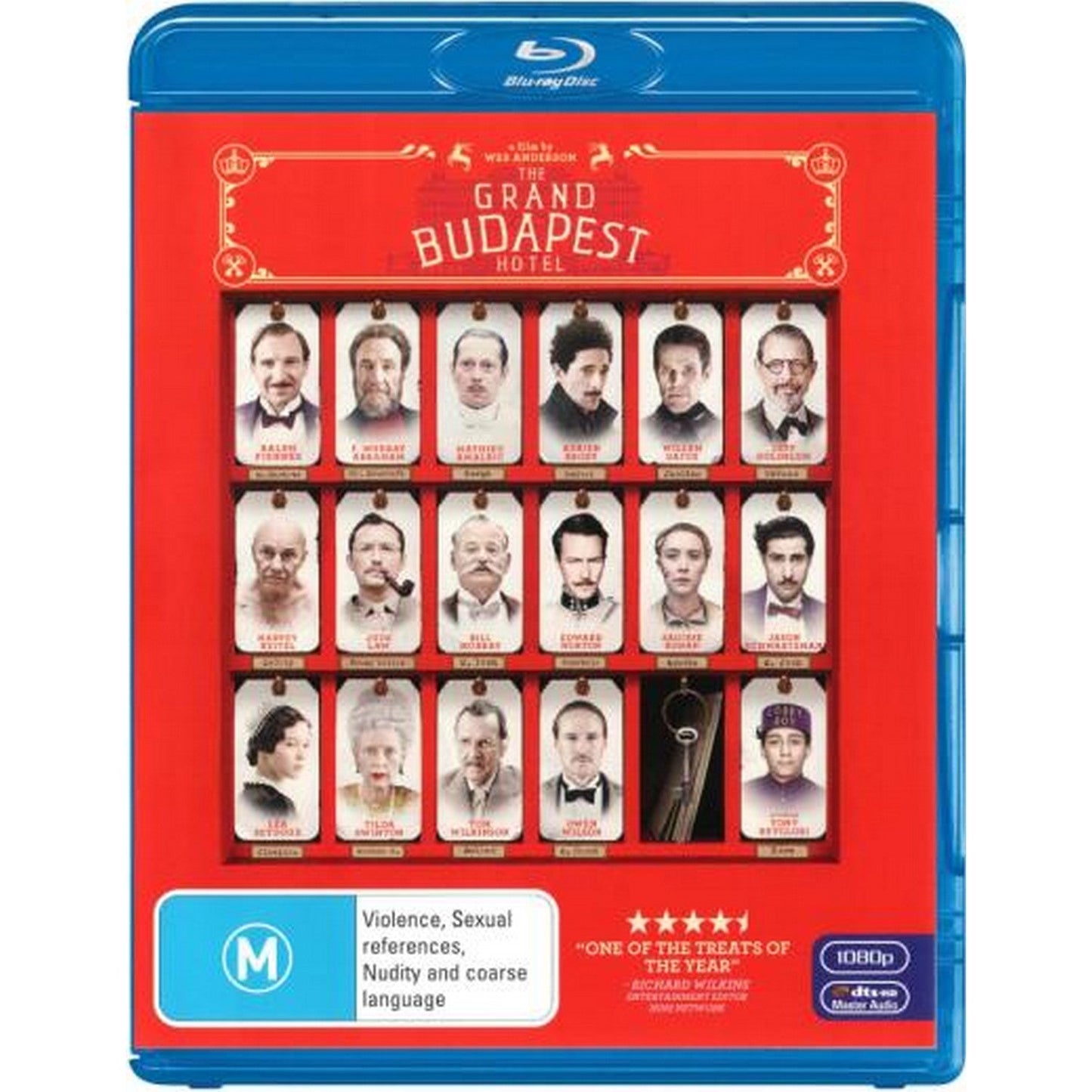 The Grand Budapest Hotel Blu-Ray