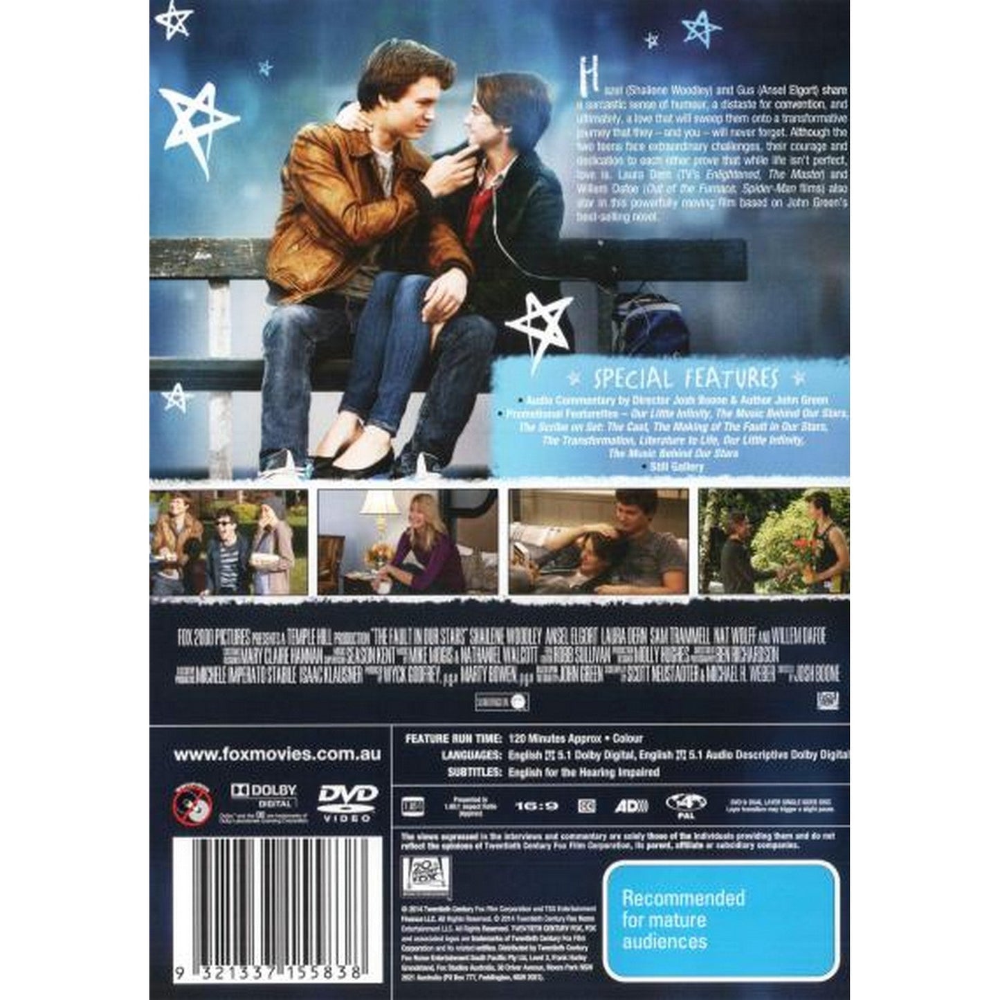 The Fault in Our Stars DVD