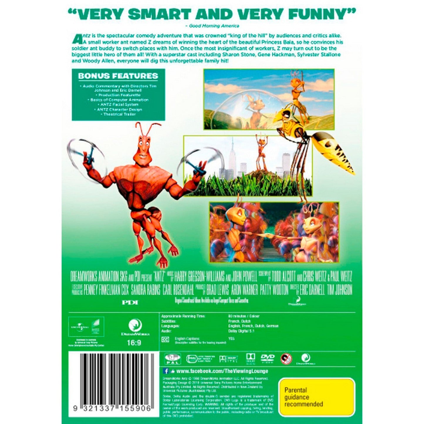 Antz DVD