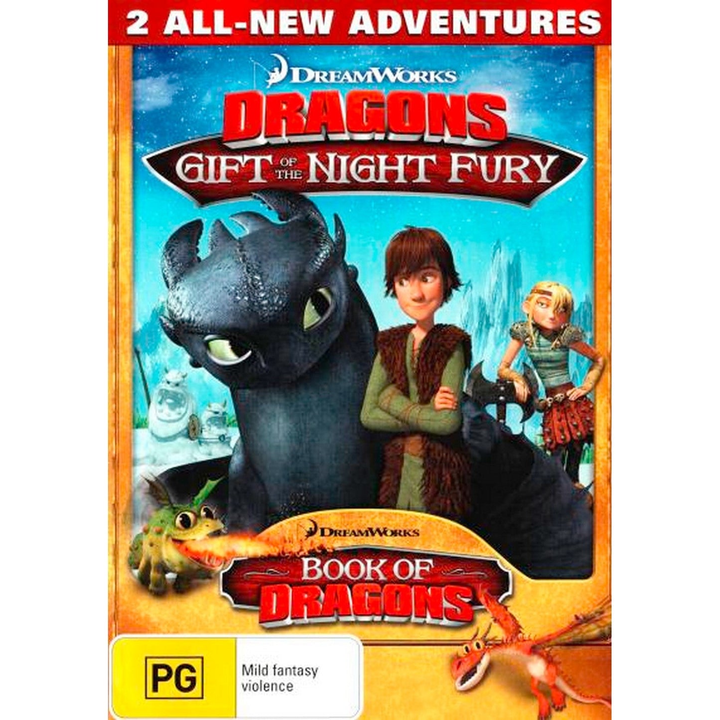 Dragons: Gift of the Night Fury / Book of Dragons DVD