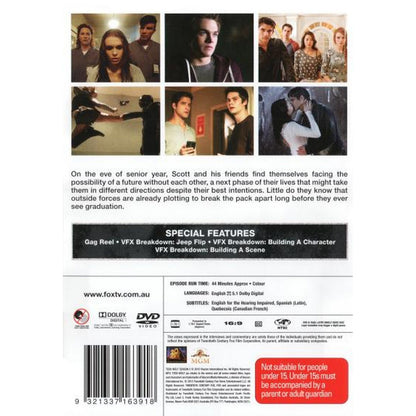 Teen Wolf: Season 5 - Part 1 DVD