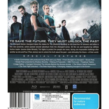 Insurgent (The Divergent Series) Blu-Ray