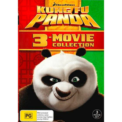 Kung Fu Panda: 3-Movie Collection (Kung Fu Panda / Kung Fu Panda 2 / Kung Fu Panda 3) DVD Box Set