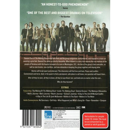 The Walking Dead: Season 5 DVD