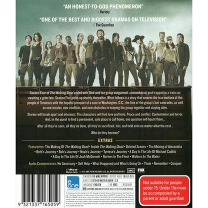 The Walking Dead: Season 5 Blu-Ray