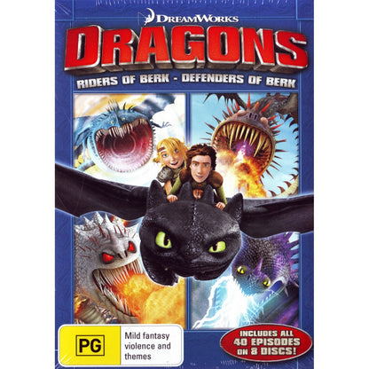 Dragons: Riders of Berk / Defenders of Berk DVD Box Set