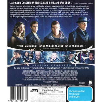 Now You See Me 2 Blu-Ray