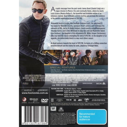 Spectre DVD