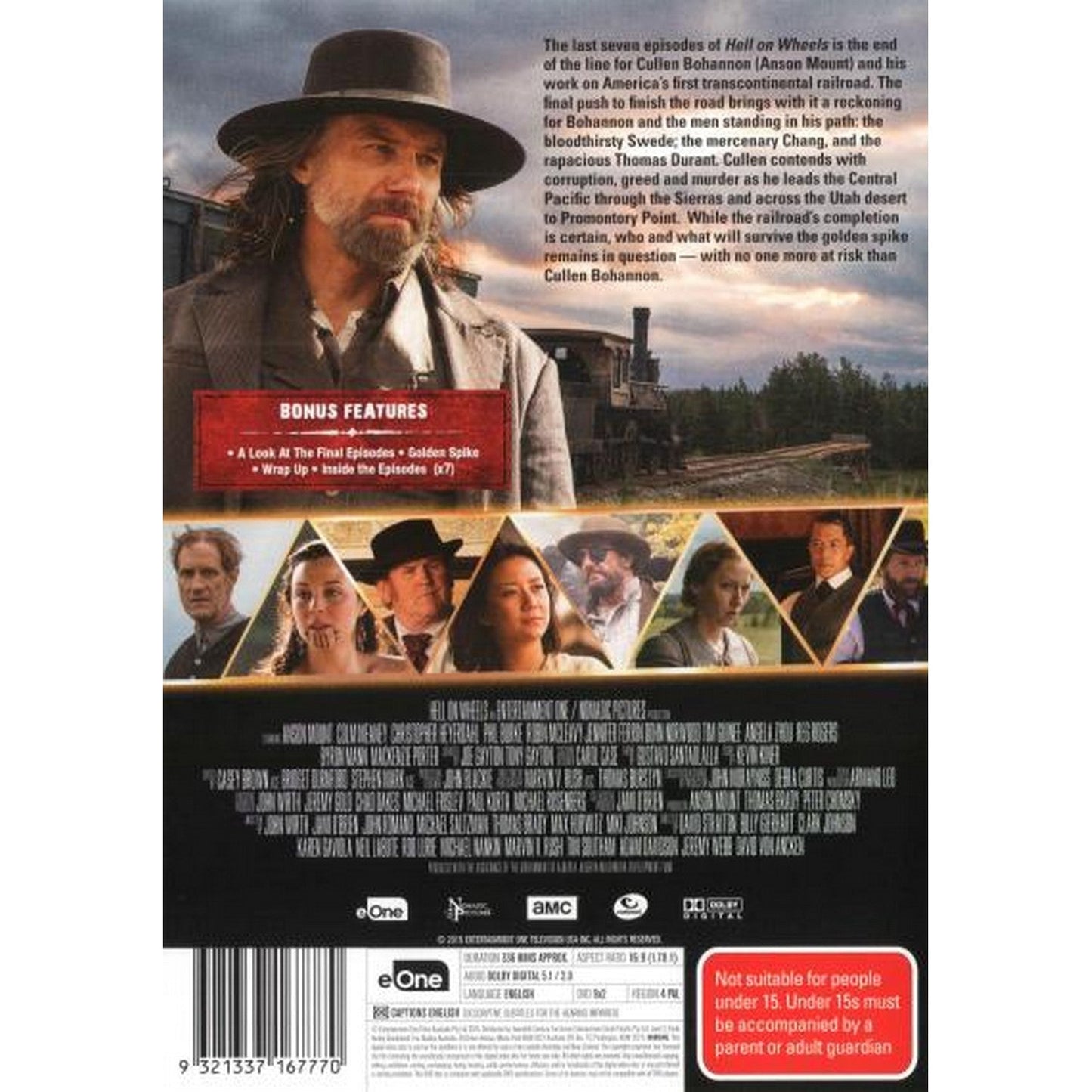 Hell on Wheels: Season 5 - Volume 2 DVD