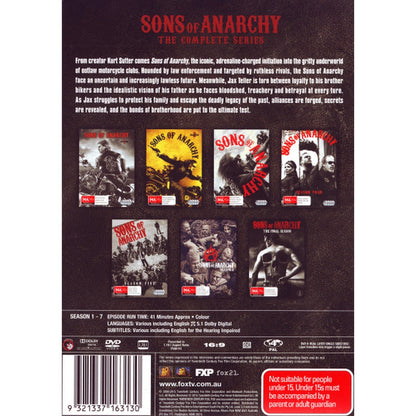 Sons of Anarchy: The Complete Series - Season 1 - 7 DVD