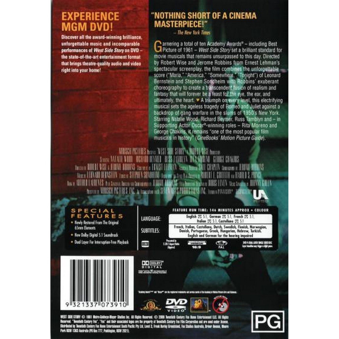 West Side Story DVD