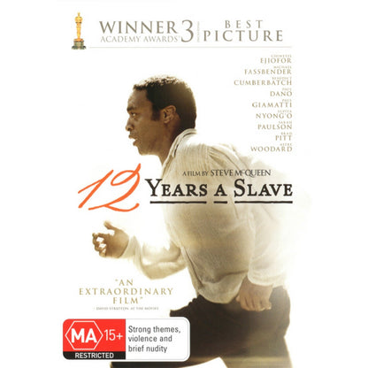 12 Years a Slave DVD