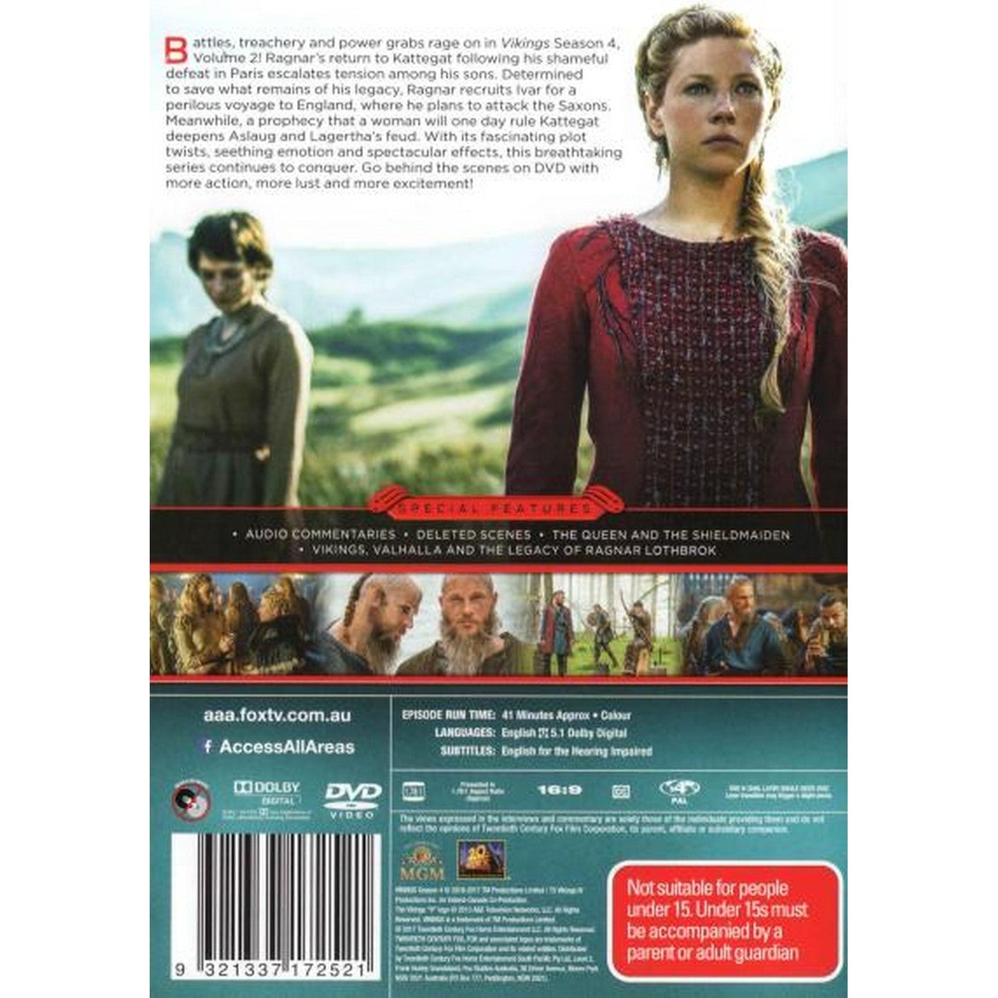 Vikings: Season 4 - Volume 2 DVD