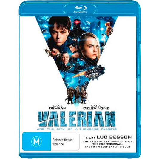 Valerian and the City of a Thousand Planets Blu-Ray