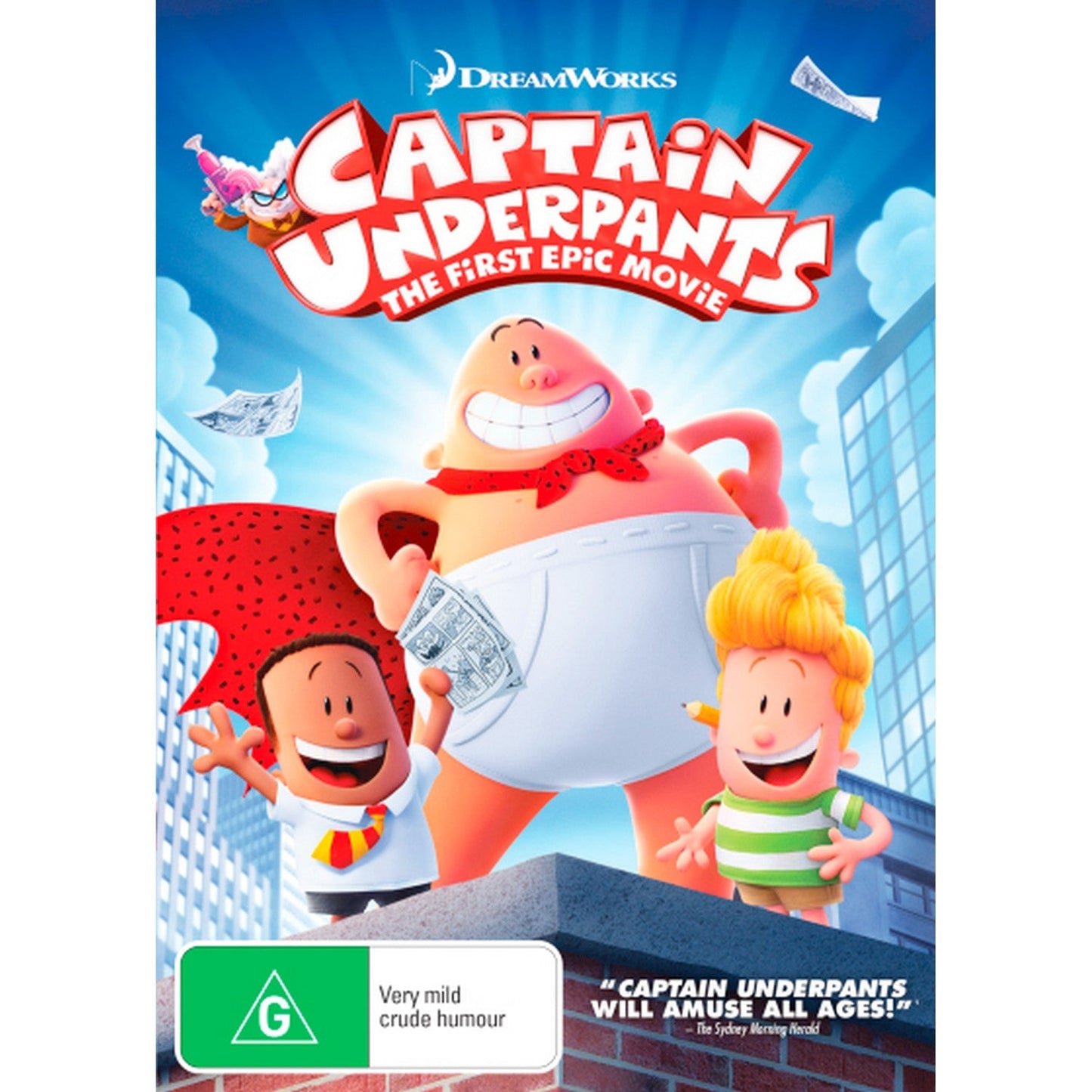 Captain Underpants: The First Epic Movie DVD