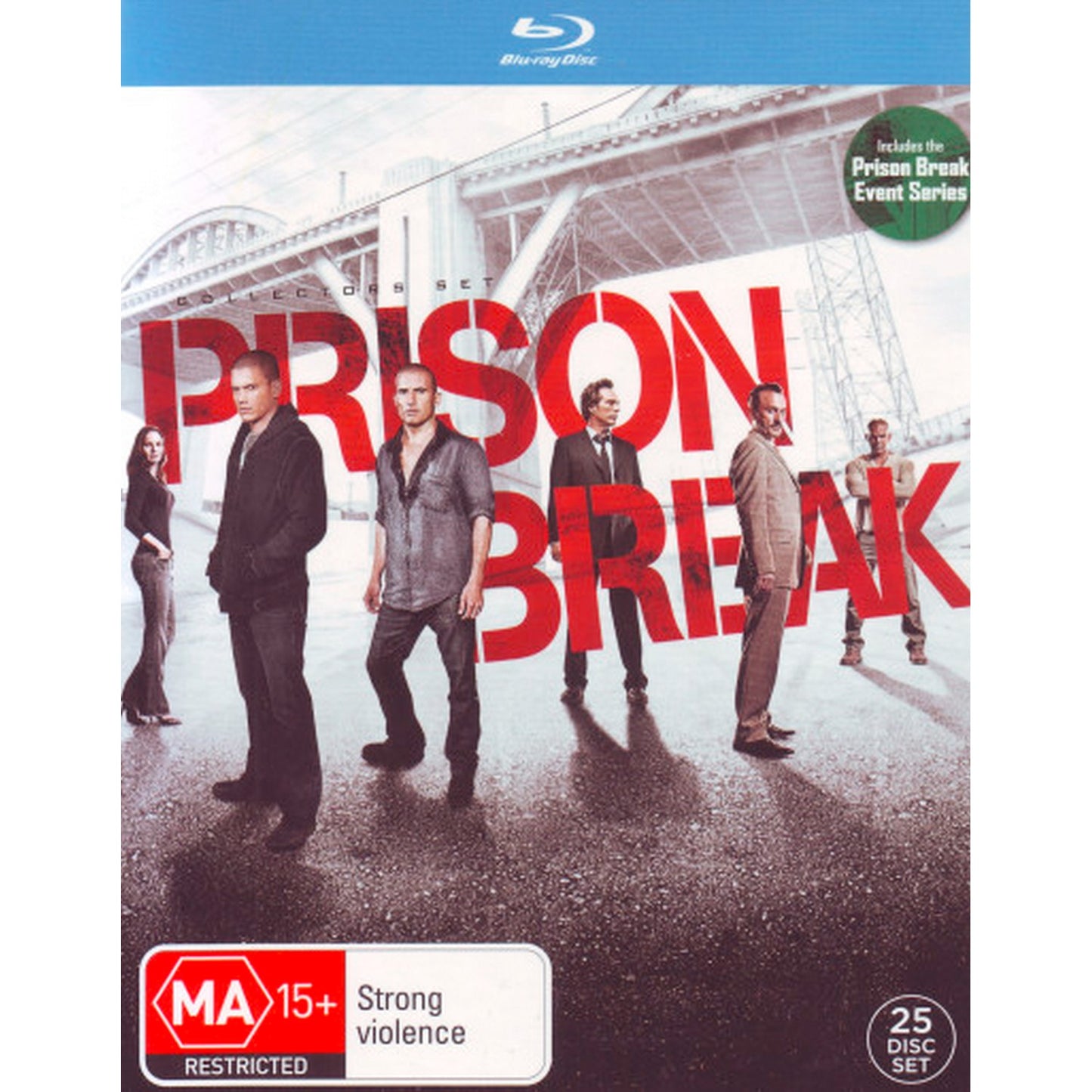 Prison Break: Collector's Set (Seasons 1 - 5 / Event Series) Blu-Ray Box Set