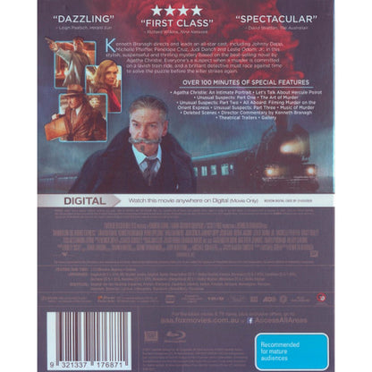 Murder on the Orient Express (2017) Blu-Ray