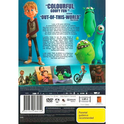 Luis and the Aliens DVD