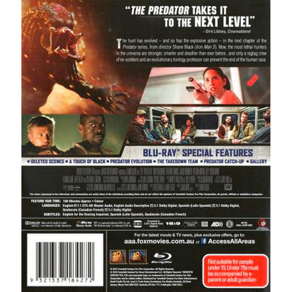 The Predator Blu-Ray