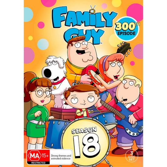 Family Guy: Season 18 DVD