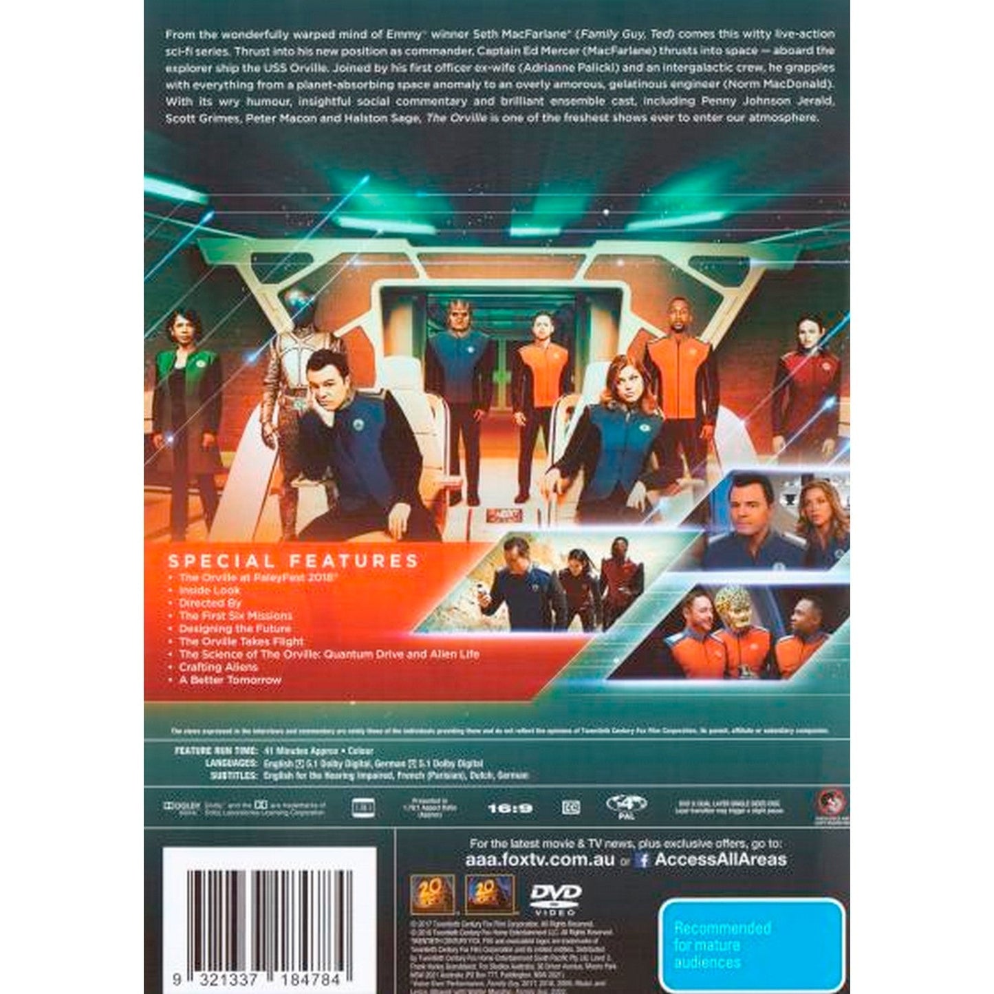 The Orville: Season 1 DVD