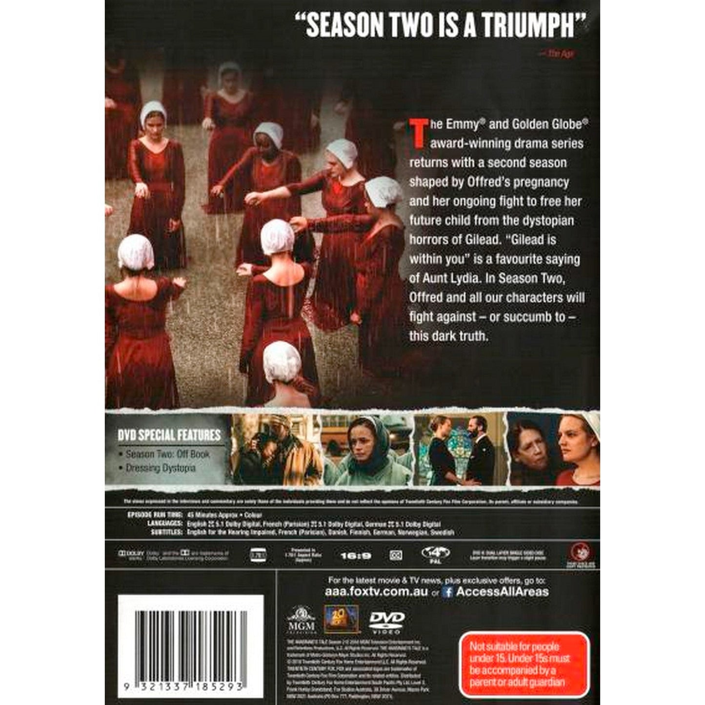 The Handmaid's Tale (2017): Season 2 DVD