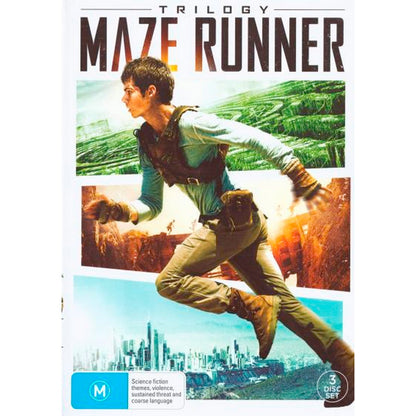 Maze Runner Trilogy (The Maze Runner / The Maze Runner: Scorch Trials / The Maze Runner: Death Cure) DVD