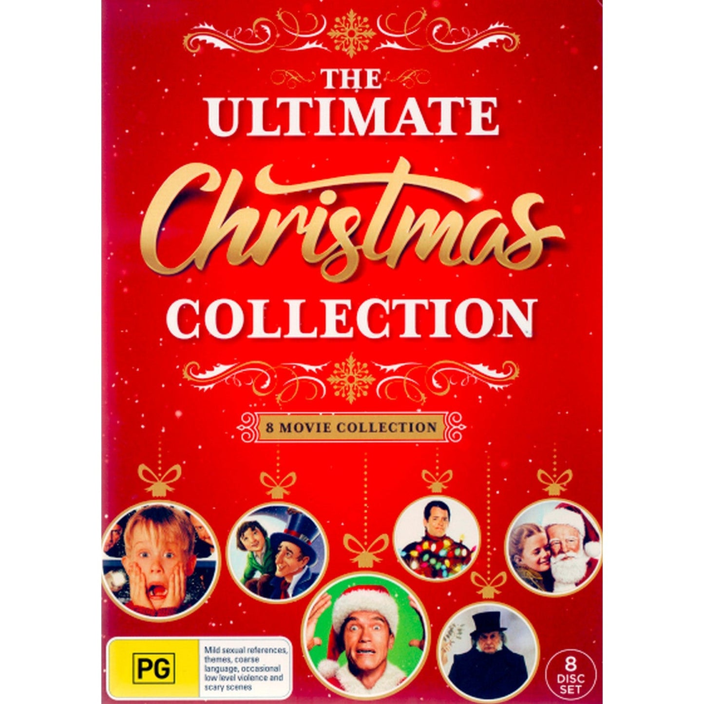 The Ultimate Christmas Collection (Home Alone 1 & 2/Christmas Carol Movie/A Christmas Carol/Jingle All the Way/Deck the Halls/Miracle on 34th Street) DVD Box Set