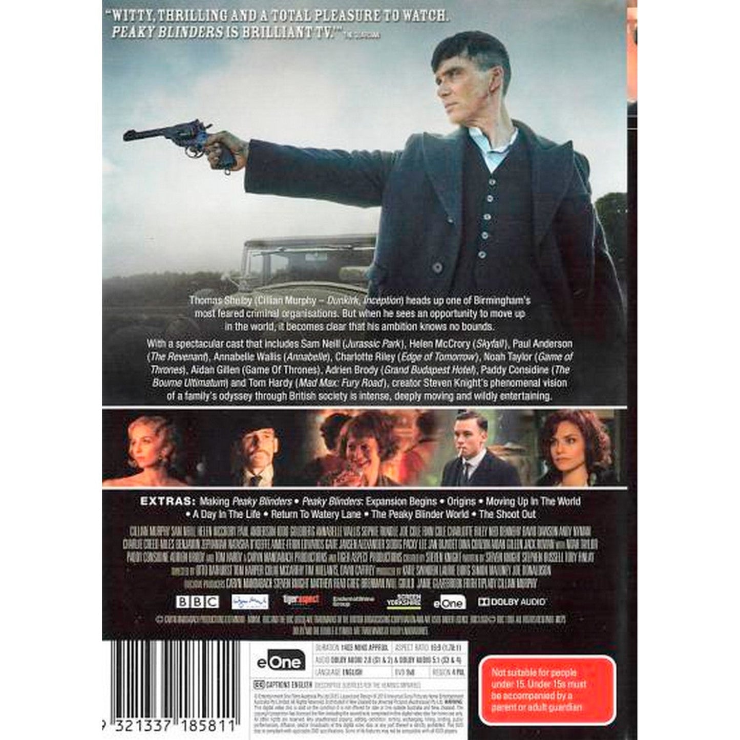 Peaky Blinders: Seasons 1 - 4 DVD Box Set