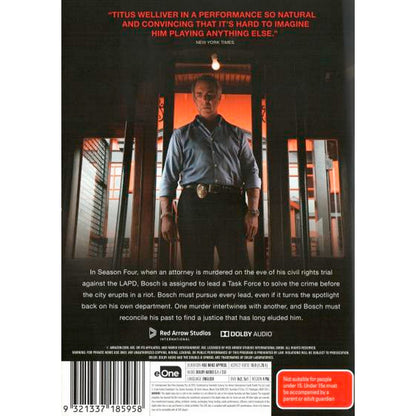 Bosch: Season 4 DVD