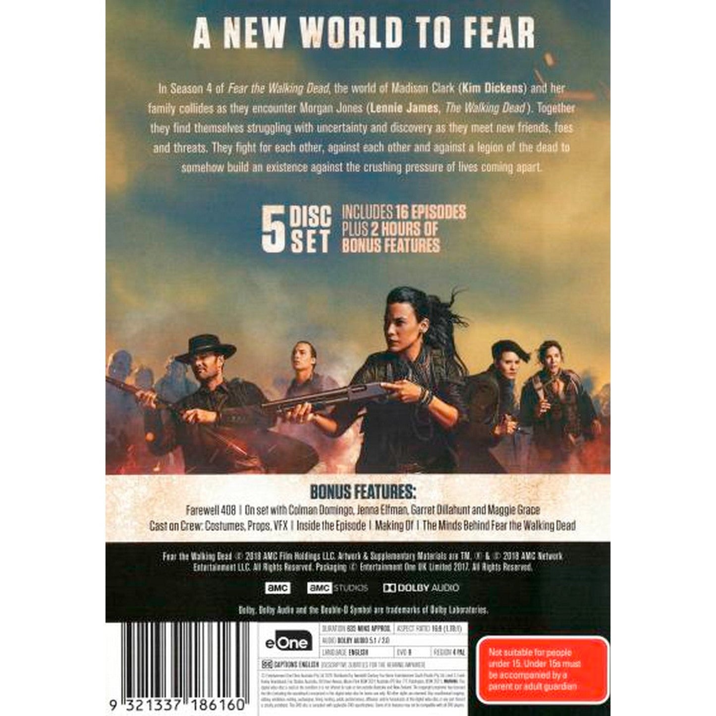 Fear the Walking Dead: Season 4 DVD