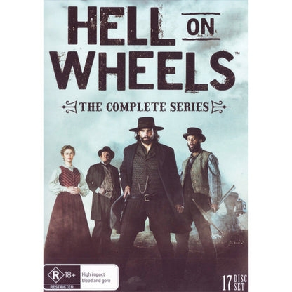 Hell on Wheels: The Complete Series (Seasons 1 - 5) DVD Box Set