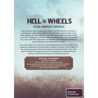 Hell on Wheels: The Complete Series (Seasons 1 - 5) DVD Box Set