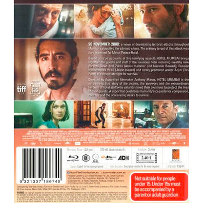 Hotel Mumbai Blu-Ray