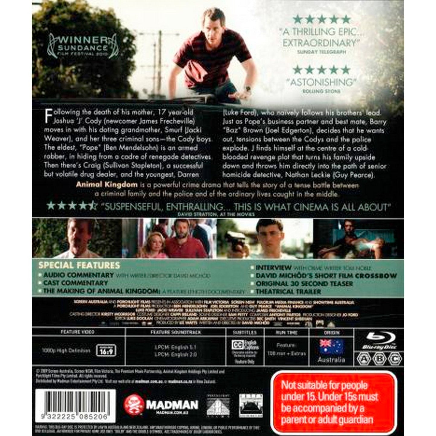 Animal Kingdom (2010) Blu-Ray