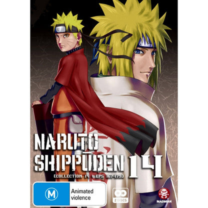 Naruto Shippuden: Collection 14 (Eps 167-179) DVD