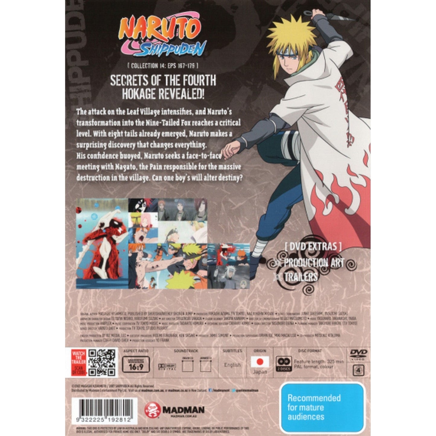 Naruto Shippuden: Collection 14 (Eps 167-179) DVD