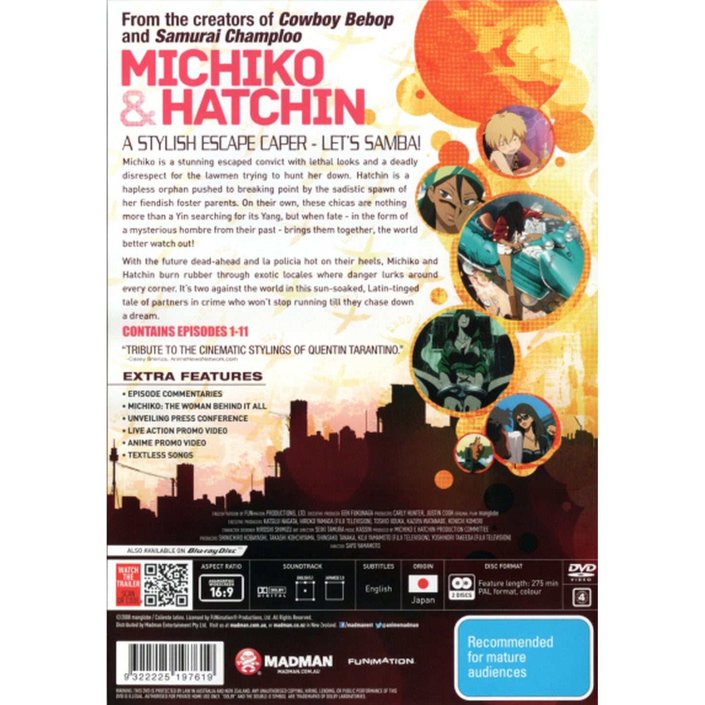 Michiko and Hatchin: Collection 1 DVD