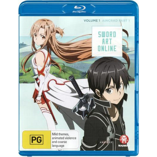 Sword Art Online: Volume 1 - Aincrad Part 1 (Eps 1-7) Blu-Ray