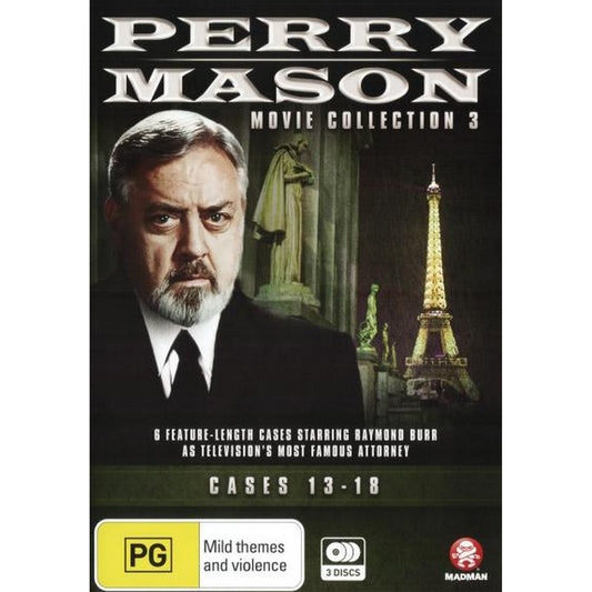 Perry Mason: Movie Collection 3 - Cases 13-18 DVD