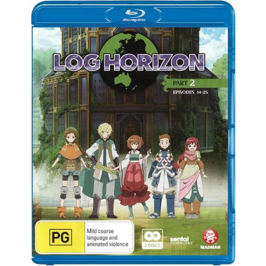 Log Horizon: Part 2 (Episodes 14-25) Blu-Ray