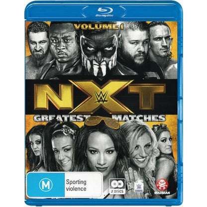 WWE: Nxt's Greatest Matches - Volume 1 Blu-Ray