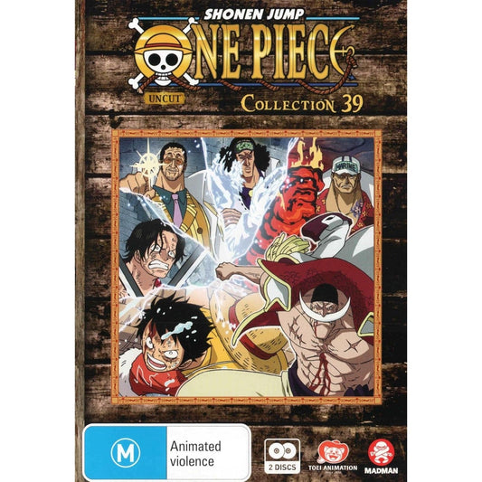 One Piece: (Uncut) Collection 39 (Eps 469 - 480) DVD