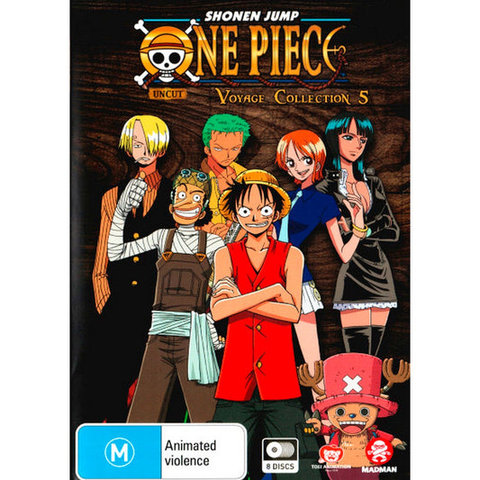 One Piece: Voyage: Collection 5 (Episodes 206-252) (Uncut) DVD