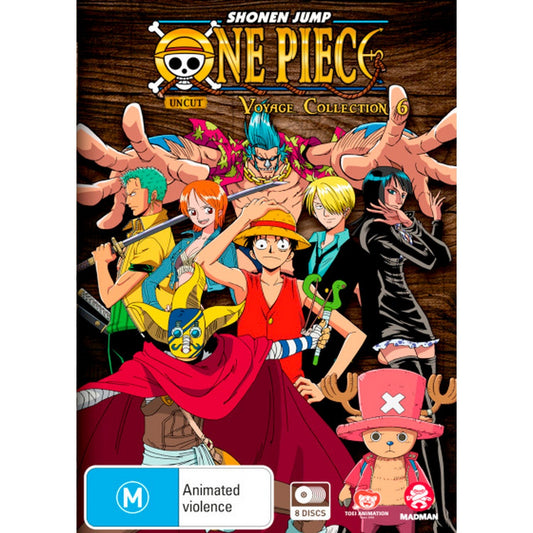 One Piece Voyage: Collection 6 (Episodes 253-299) DVD