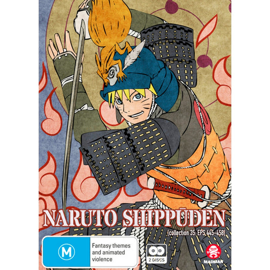 Naruto Shippuden: Collection 35 (Eps 445-458) DVD